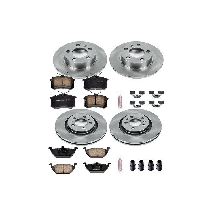 Autospecialty By Power Stop 1-Click Daily Driver Brake Kits