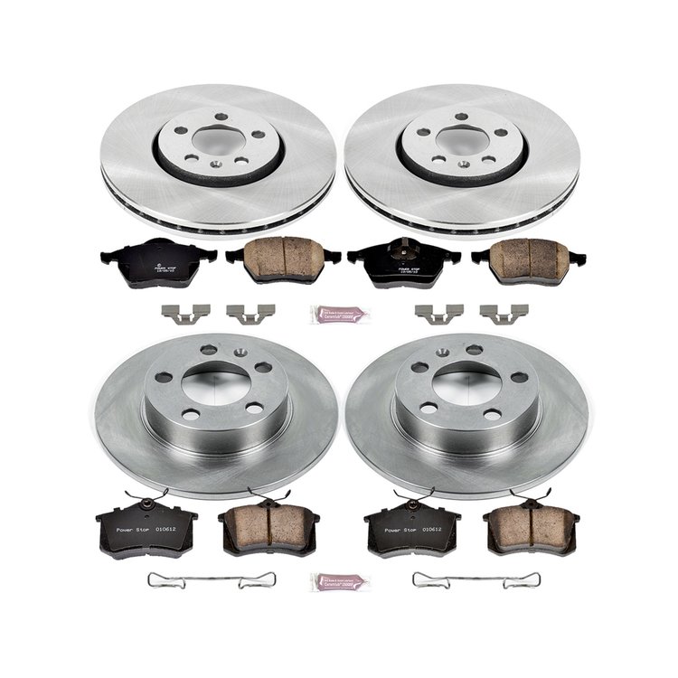 Autospecialty By Power Stop 1-Click Daily Driver Brake Kits