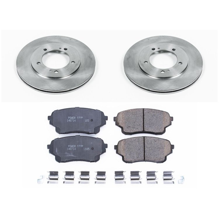 Autospecialty By Power Stop 1-Click Daily Driver Brake Kits