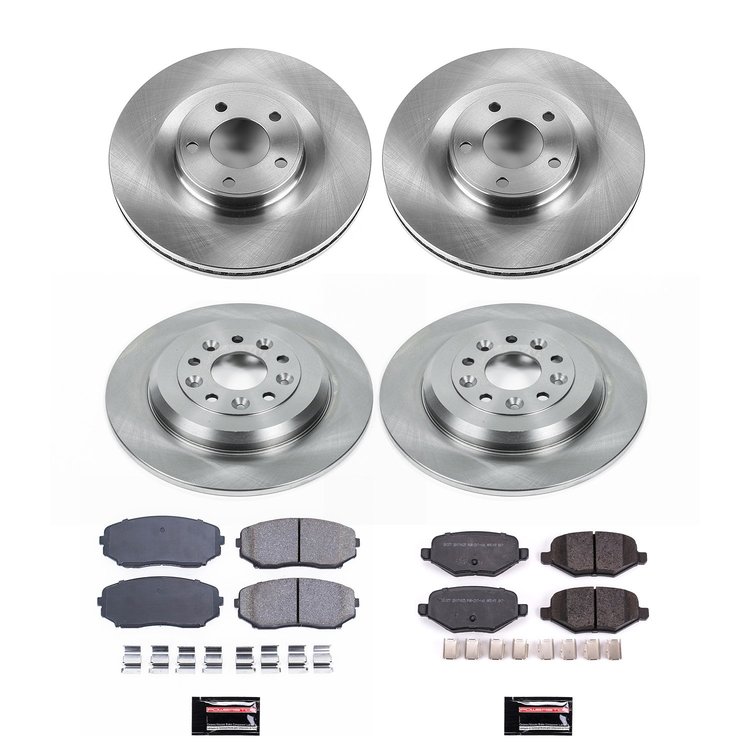 Autospecialty By Power Stop 1-Click Daily Driver Brake Kits