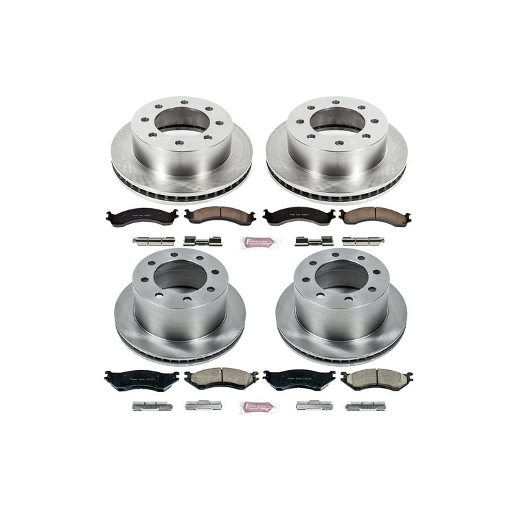 Autospecialty By Power Stop 1-Click Daily Driver Brake Kits