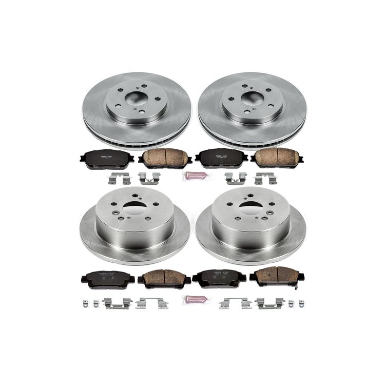 Autospecialty By Power Stop 1-Click Daily Driver Brake Kits