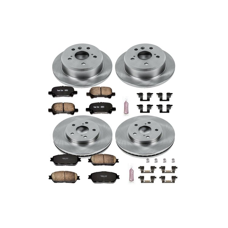 Autospecialty By Power Stop 1-Click Daily Driver Brake Kits