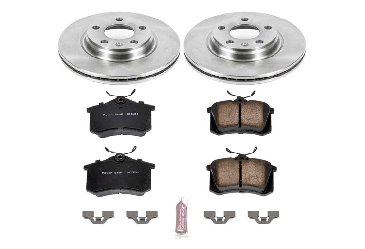 Autospecialty By Power Stop 1-Click Daily Driver Brake Kits