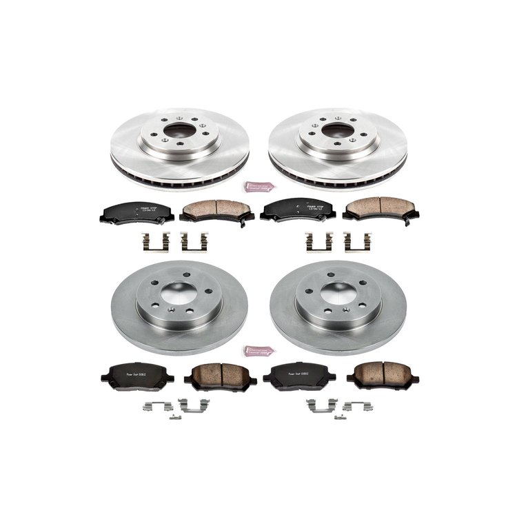 Autospecialty By Power Stop 1-Click Daily Driver Brake Kits