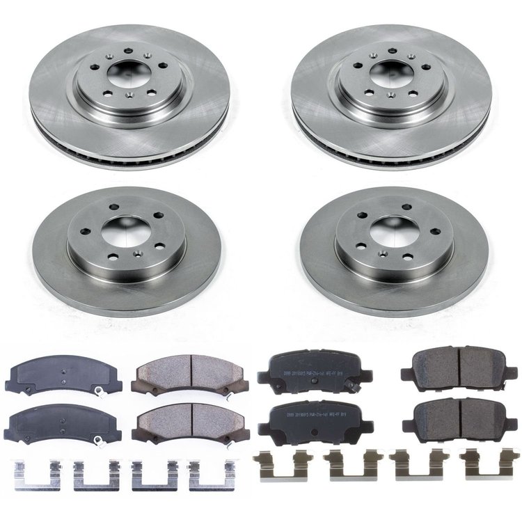 Autospecialty By Power Stop 1-Click Daily Driver Brake Kits
