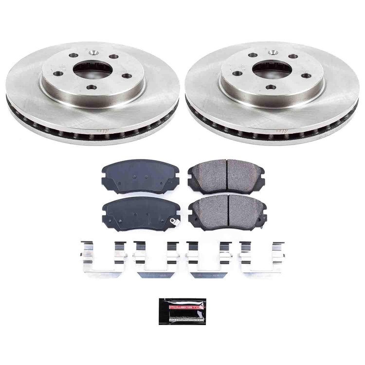 Autospecialty OE Stock Replacement 1-Click Daily Driver Brake Kit