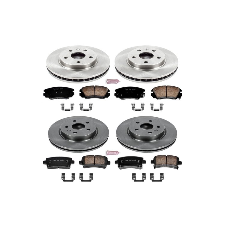DAILY DRIVER BRAKE KIT Front & Rear 2011-2015 BUICK LACROSSE/