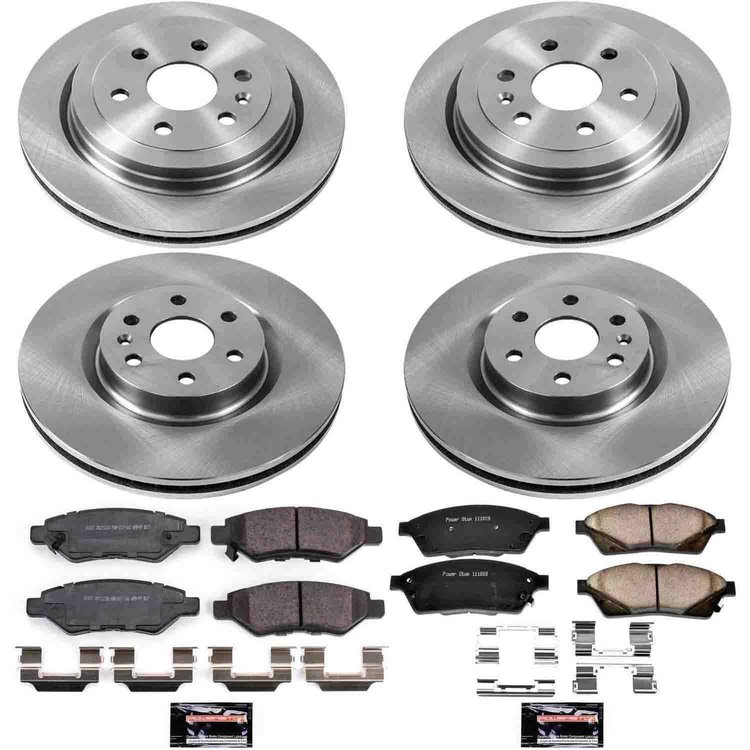 Front/Rear 2010-2015 CADILLAC SRX/2011 SAAB 9-4X/