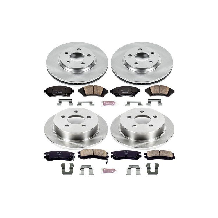 Autospecialty By Power Stop 1-Click Daily Driver Brake Kits