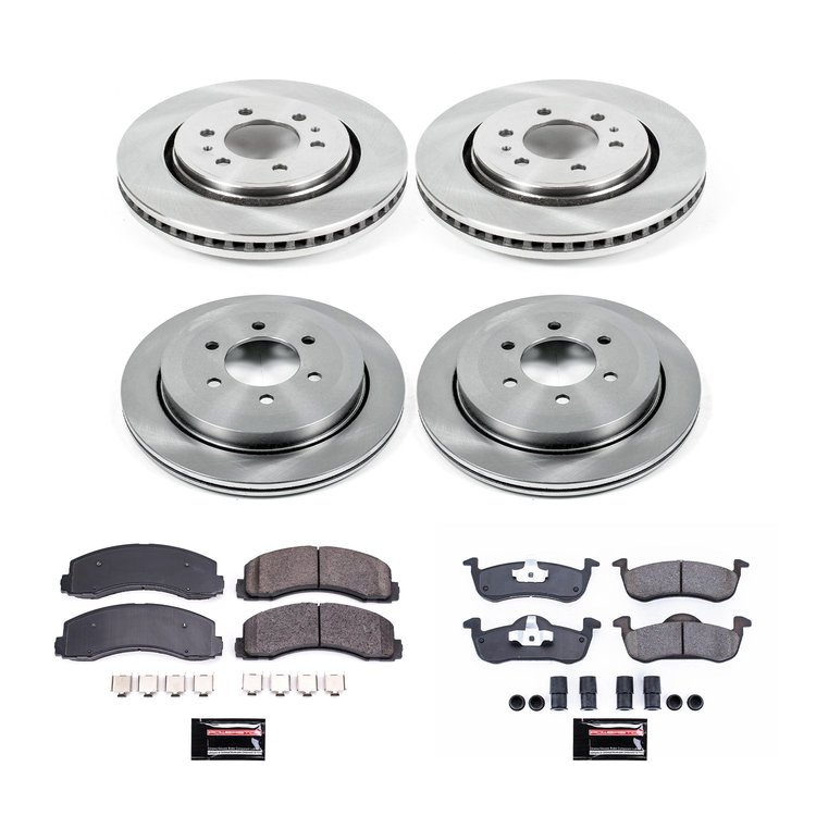 Autospecialty By Power Stop 1-Click Daily Driver Brake Kits