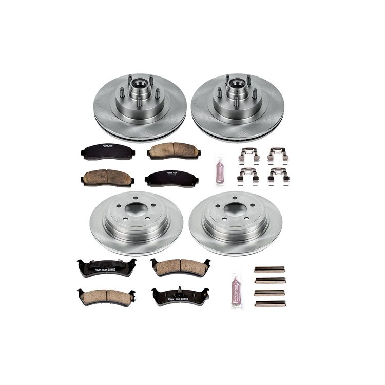 Autospecialty By Power Stop 1-Click Daily Driver Brake Kits