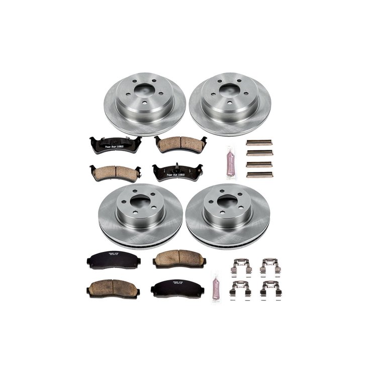 Autospecialty By Power Stop 1-Click Daily Driver Brake Kits