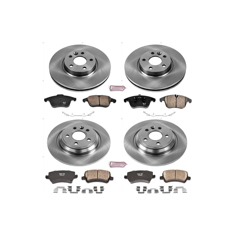 Front/Rear 2011-2014 VOLVO S60/2012-2014 VOLVO S80/2015 VOLVO V60/2008-2010 VOLVO V70/2008-2014 VOLV