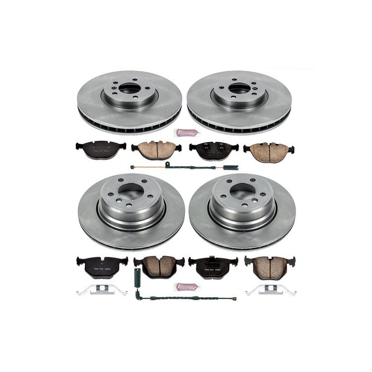 Autospecialty By Power Stop 1-Click Daily Driver Brake Kits