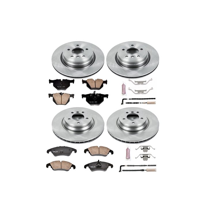 Autospecialty By Power Stop 1-Click Daily Driver Brake Kits