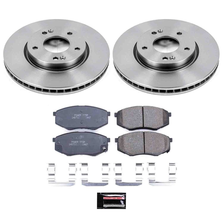 Autospecialty By Power Stop 1-Click Daily Driver Brake Kits