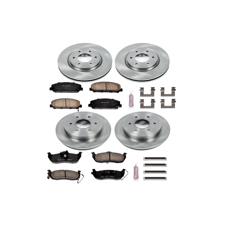 Autospecialty By Power Stop 1-Click Daily Driver Brake Kits