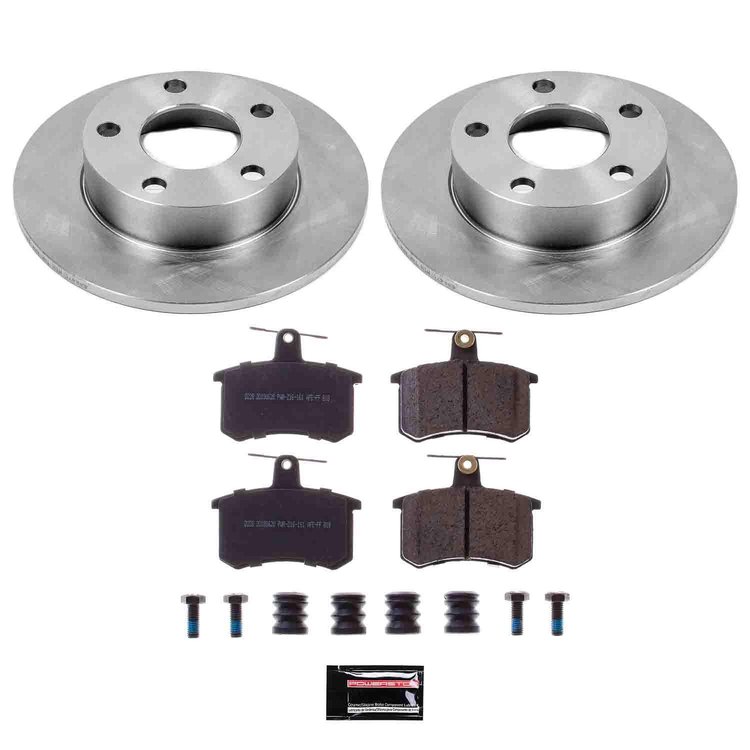 Autospecialty By Power Stop 1-Click Daily Driver Brake Kits
