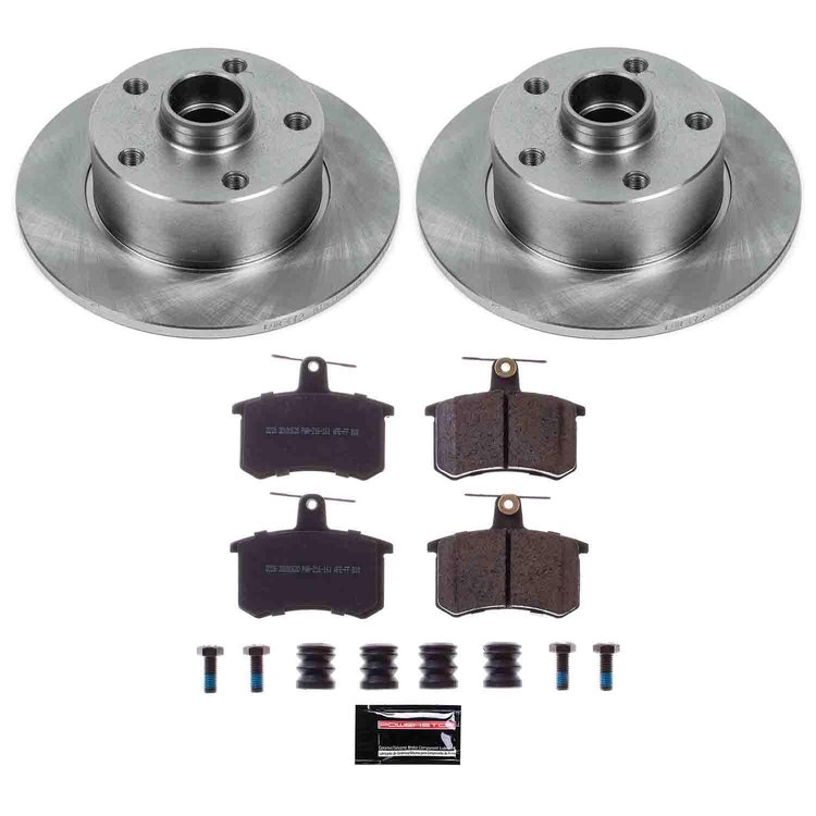 Autospecialty By Power Stop 1-Click Daily Driver Brake Kits