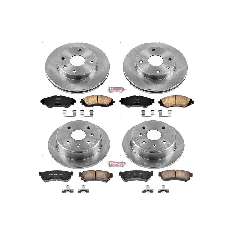 DISC BRAKE PAD AND ROTOR