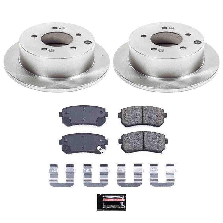 DAILY DRIVER BRAKE KIT Rear 2010-2013 KIA FORTE/2010-2013 KIA FORTE KOUP/