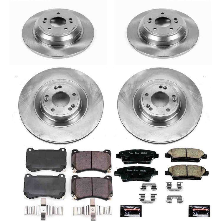 DISC BRAKE PAD AND ROTOR