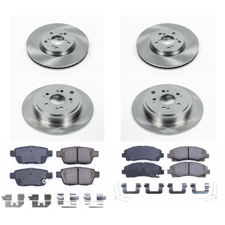 Autospecialty By Power Stop 1-Click Daily Driver Brake Kits