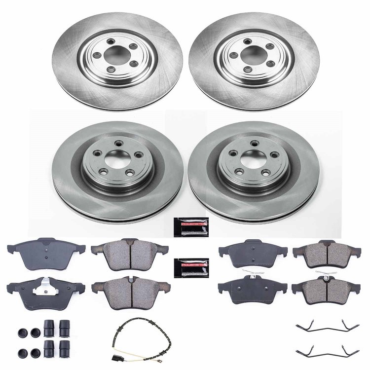 Autospecialty OE Stock Replacement 1-Click Daily Driver Brake Kit
