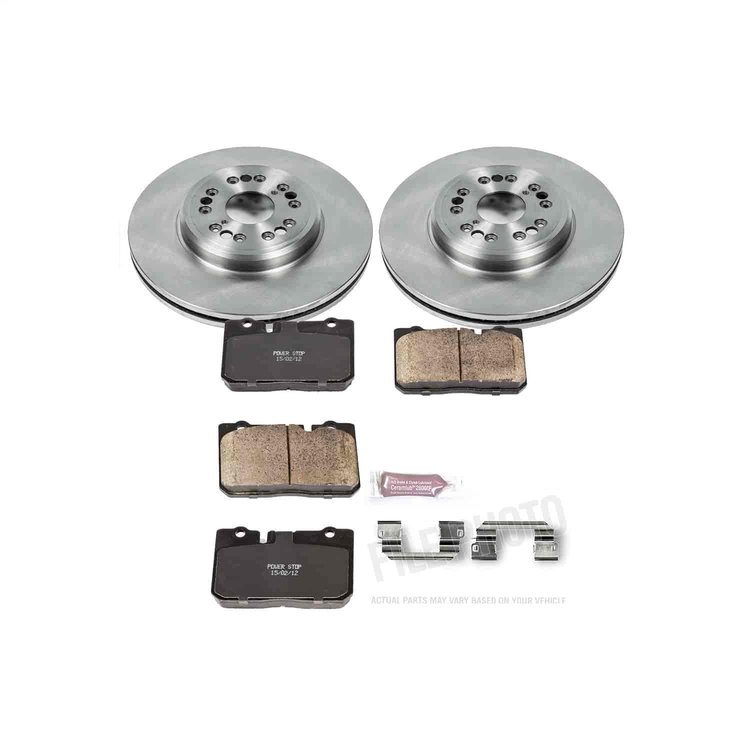 Autospecialty OE Stock Replacement 1-Click Daily Driver Brake Kit