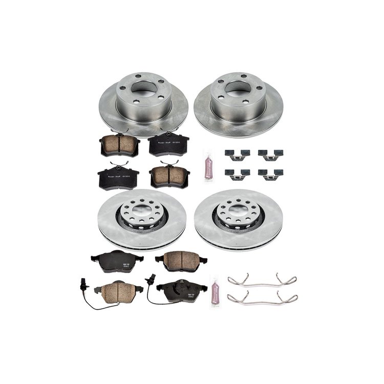 Autospecialty By Power Stop 1-Click Daily Driver Brake Kits