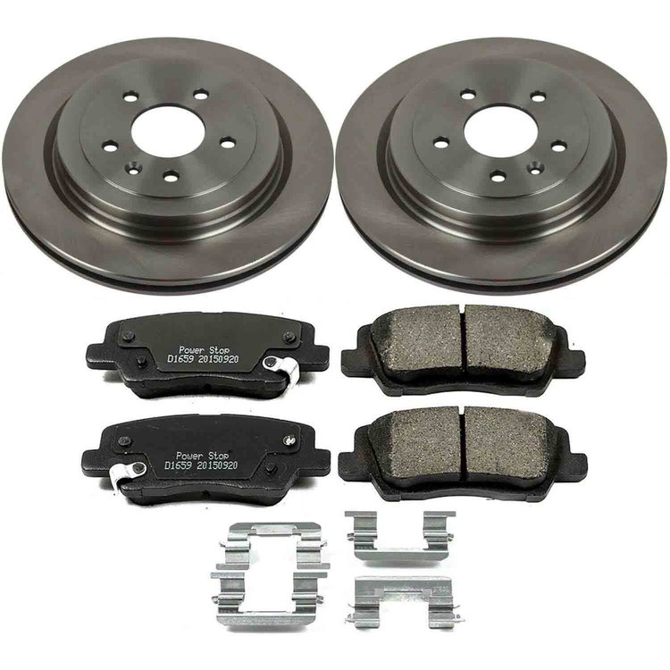 DISC BRAKE PAD AND ROTOR