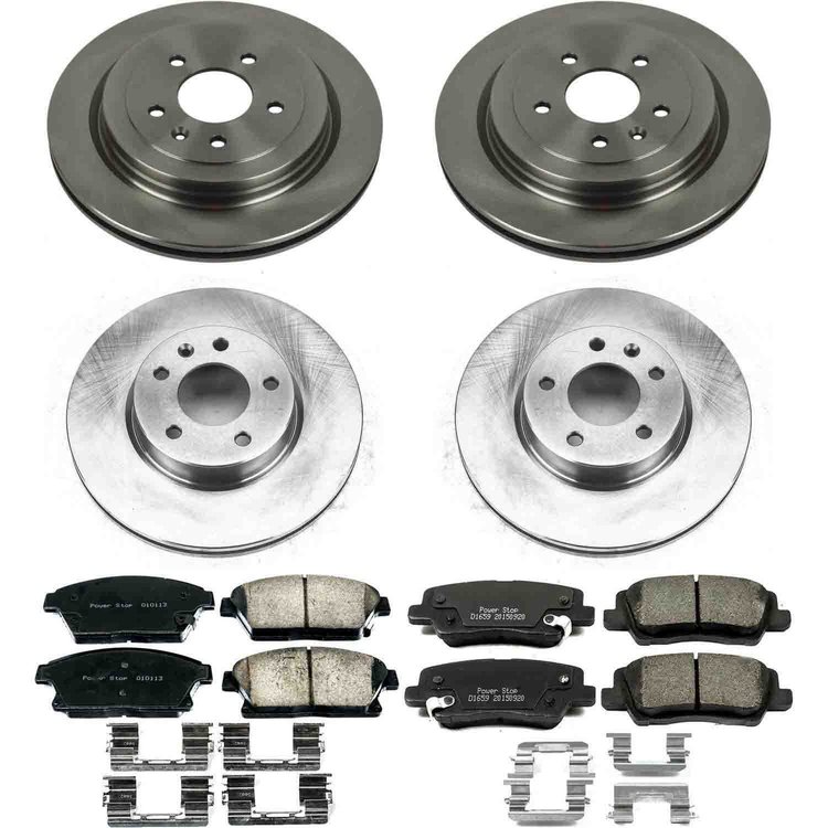 DISC BRAKE PAD AND ROTOR