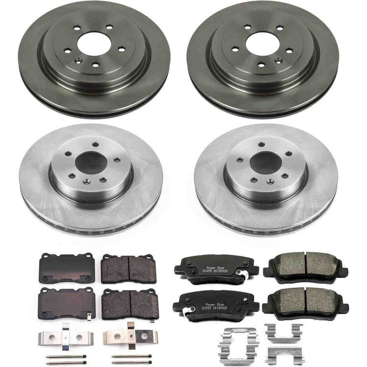DISC BRAKE PAD AND ROTOR