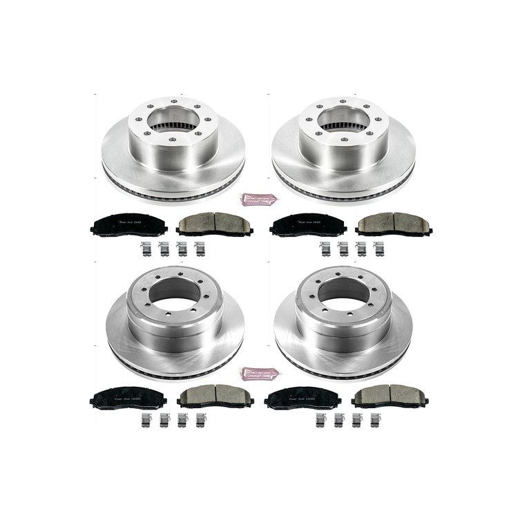 Front/Rear 2014-2015 FORD F-350 SUPER DUTY PICKUP 4WD/2013-2014 FORD F-450 SUPER DUTY/