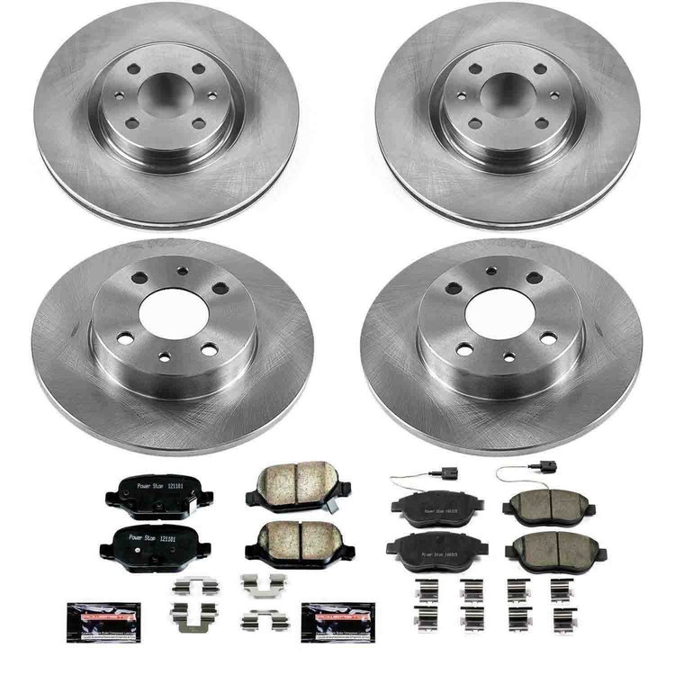 DISC BRAKE PAD AND ROTOR