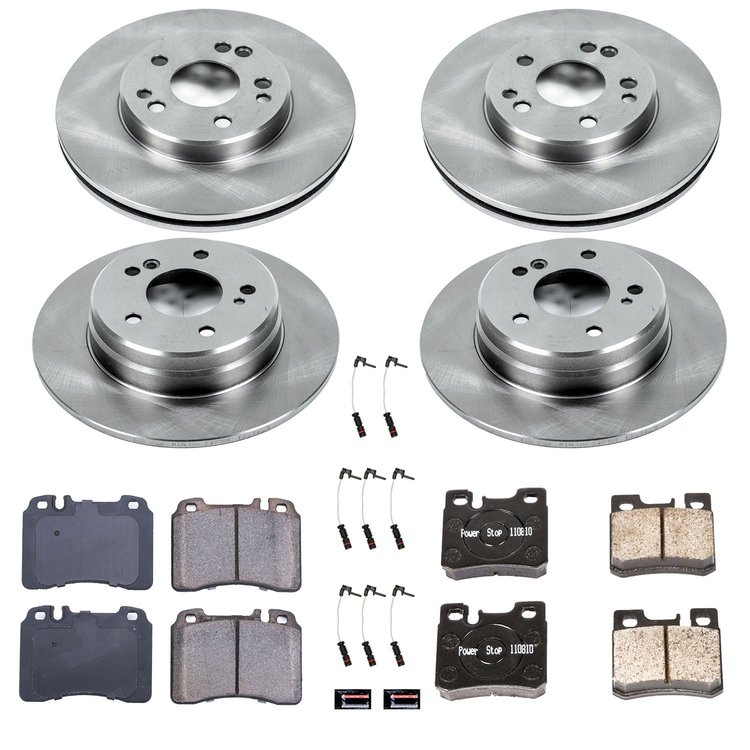 Autospecialty OE Stock Replacement 1-Click Daily Driver Brake Kit