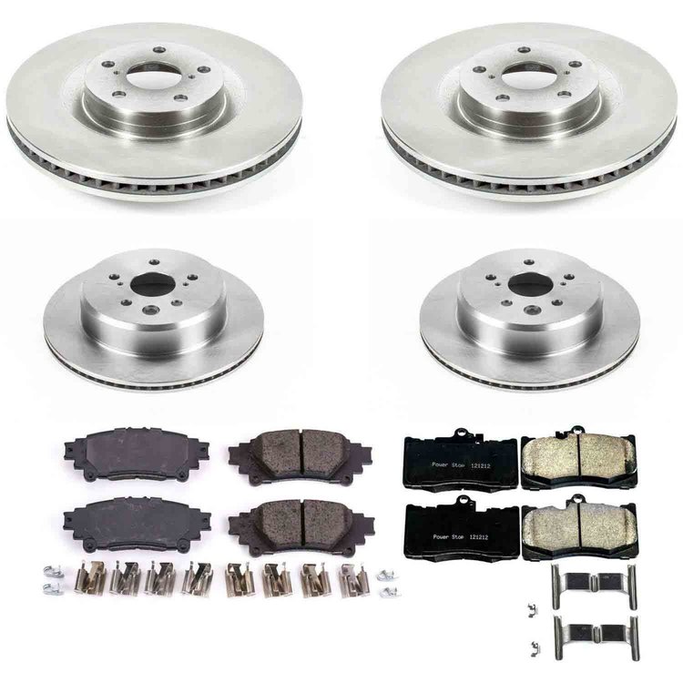 DISC BRAKE PAD AND ROTOR