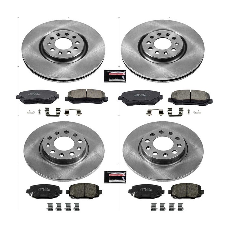 DAILY DRIVER BRAKE KIT Front & Rear 2014-2016 JEEP CHEROKEE/
