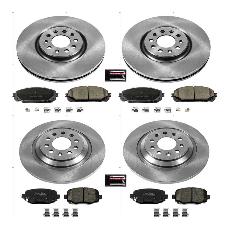 DAILY DRIVER BRAKE KIT Front & Rear 2014-2016 JEEP CHEROKEE/