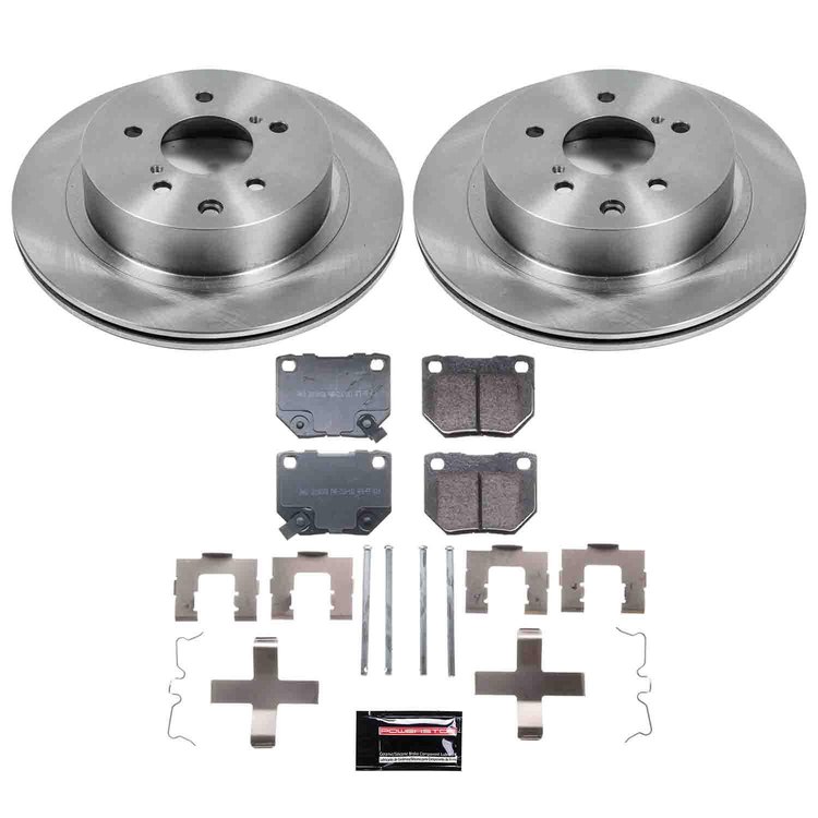 Autospecialty By Power Stop 1-Click Daily Driver Brake Kits