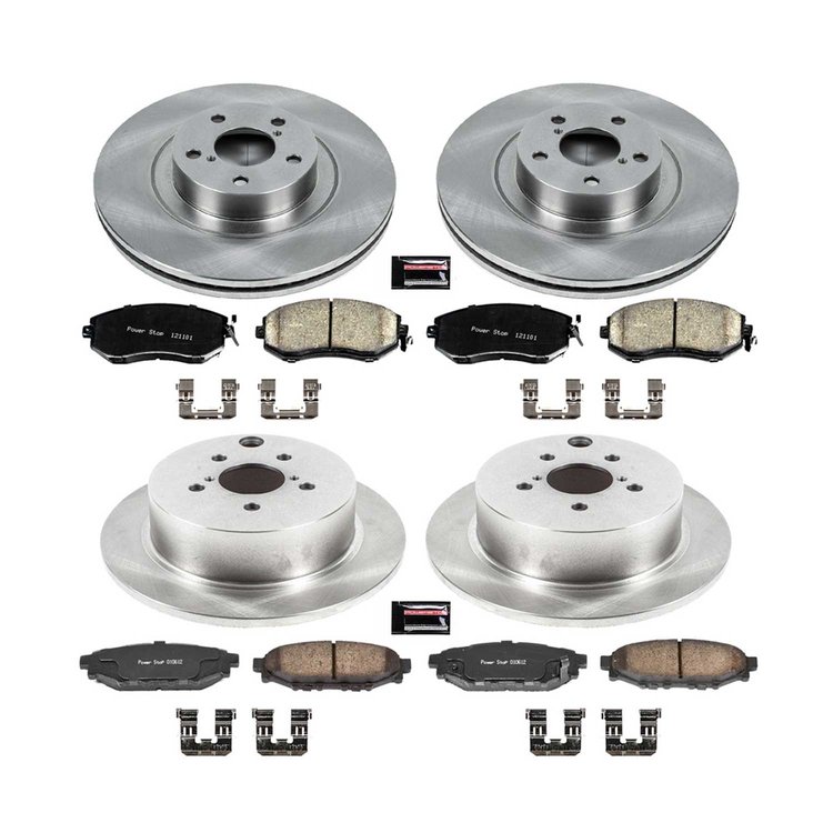 DAILY DRIVER BRAKE KIT Front & Rear 2014-2015 SUBARU FORESTER/2013-2015 SUBARU XV CROSSTREK/
