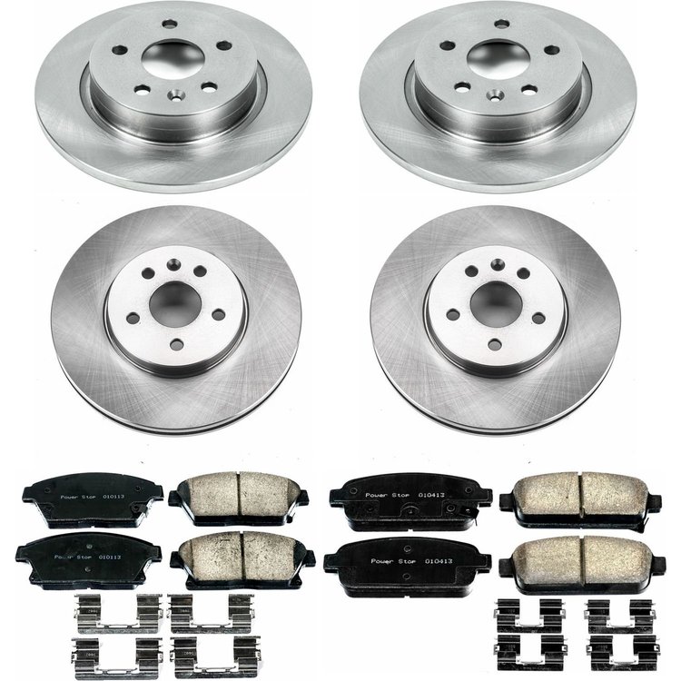 DISC BRAKE PAD AND ROTOR
