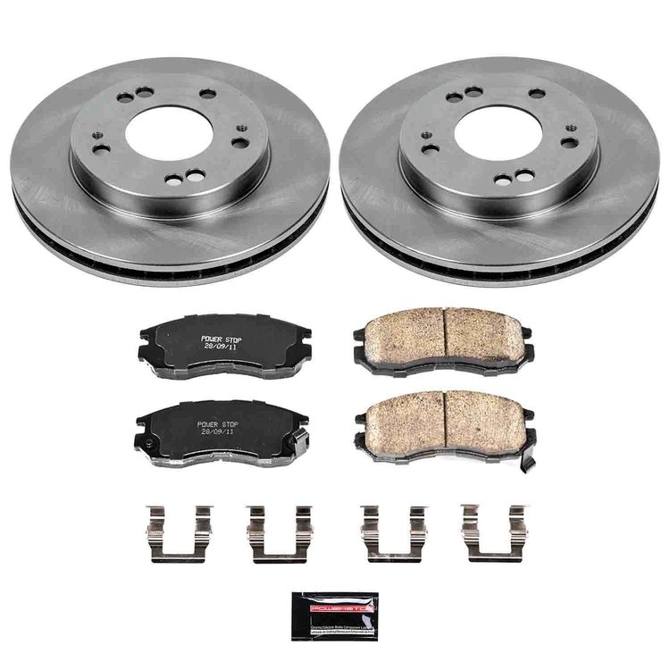 Autospecialty By Power Stop 1-Click Daily Driver Brake Kits