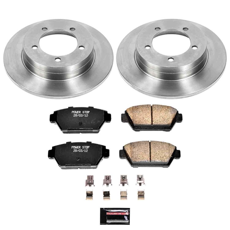Autospecialty By Power Stop 1-Click Daily Driver Brake Kits