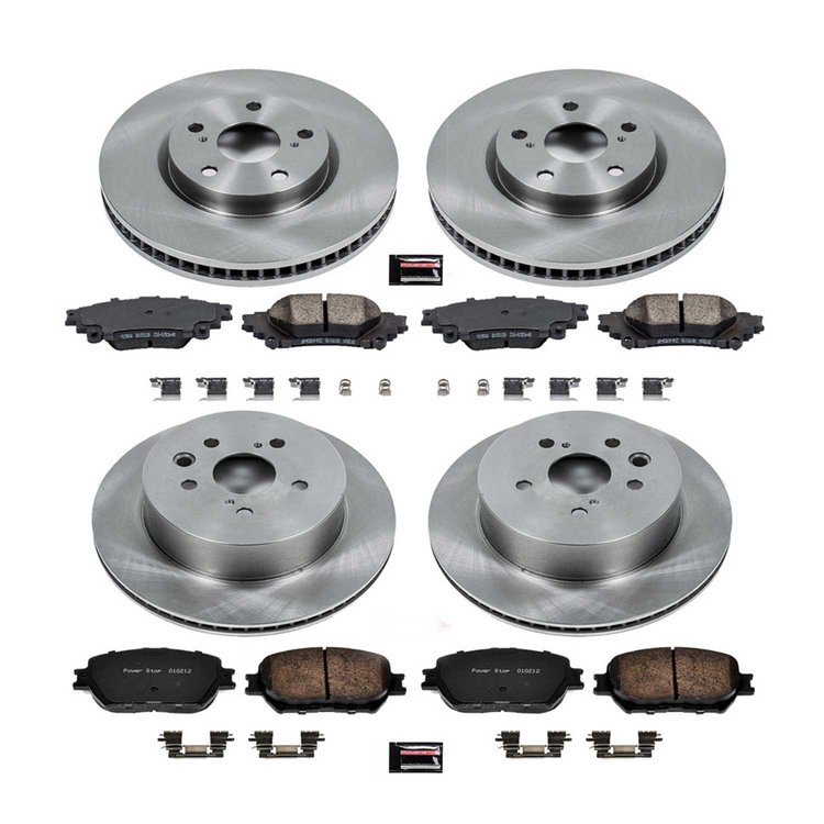 DAILY DRIVER BRAKE KIT Front & Rear 2014-2015 LEXUS IS250C/