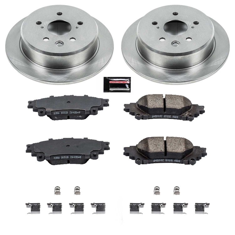DAILY DRIVER BRAKE KIT Rear 2014-2015 LEXUS IS250/