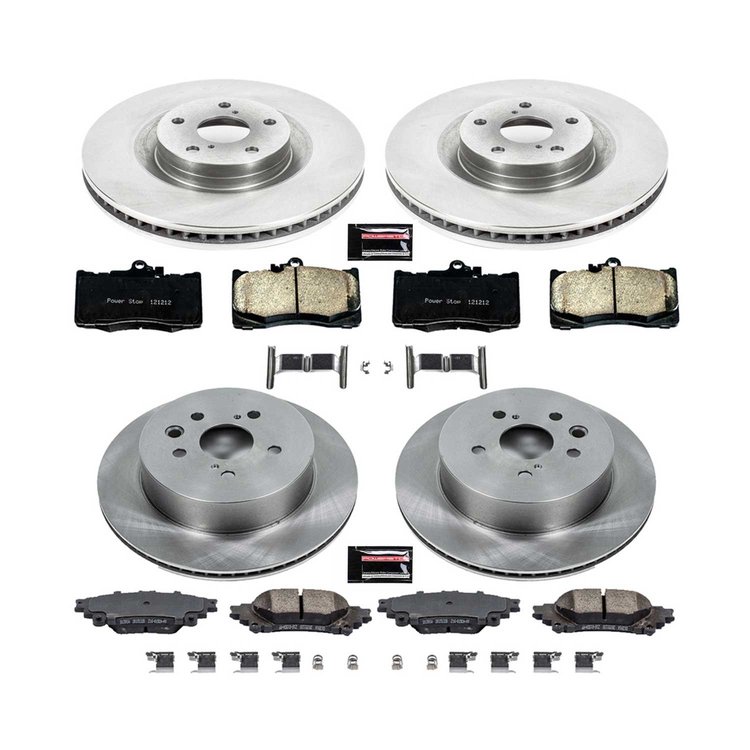 DAILY DRIVER BRAKE KIT Front & Rear 2014-2015 LEXUS IS350C/