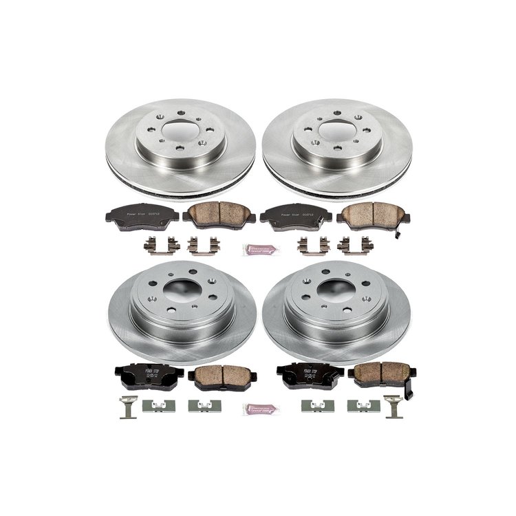 Autospecialty By Power Stop 1-Click Daily Driver Brake Kits