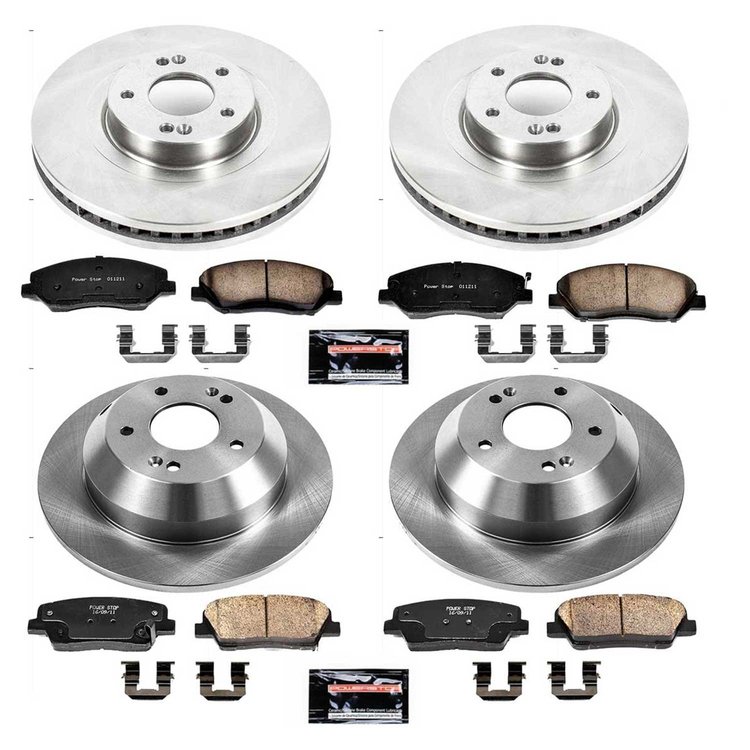 DAILY DRIVER BRAKE KIT Front & Rear 2013-2014 HYUNDAI SANTA FE/